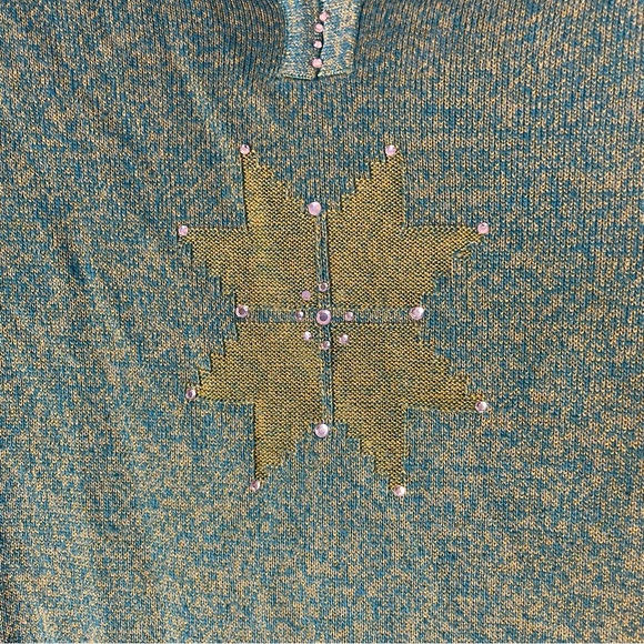 1980's polo knit...with rhinestones! - Picture 2 of 11